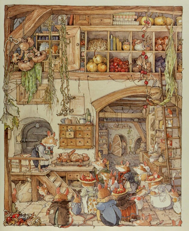 VOX - Brambly Hedge - A Snow Ball Will Take Place - 900 Piece Puzzle
