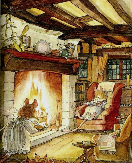 VOX - Brambly Hedge - Supper by the Fire Side - 900 Pieces Puzzles